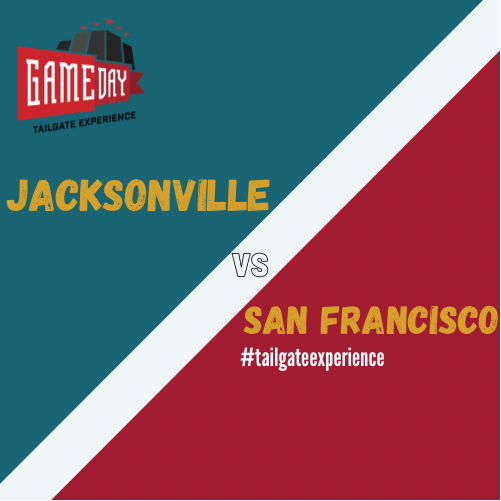 Tailgreeter Jacksonville vs San Francisco AllInclusive Tailgate