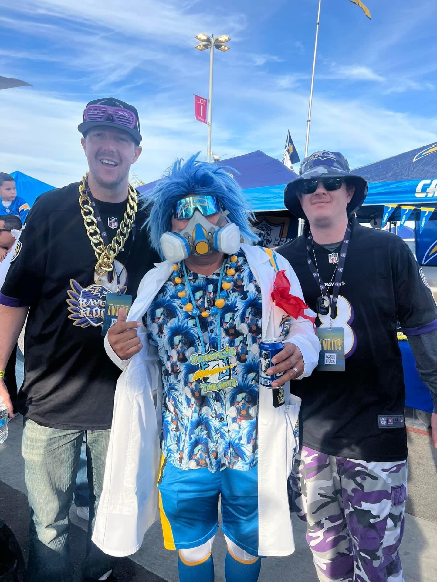 Tailgreeter - Swoopin'D Tailgate: Chargers vs Ravens