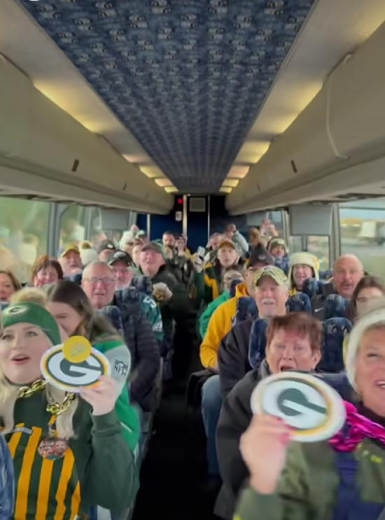 Packers Excursion Train Tailgreeter - Baltimore @ Packers Transportation from Greenville