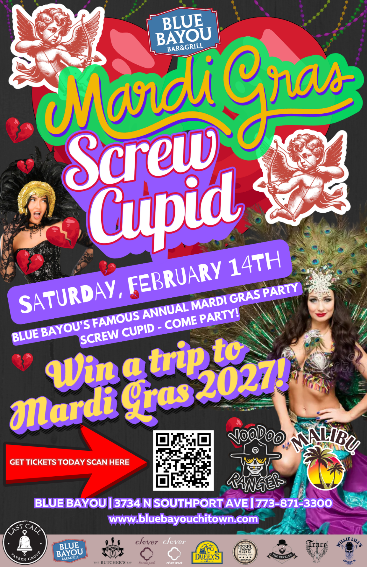 02.14.26.BlueBayou.MardiGrasScrewCupid